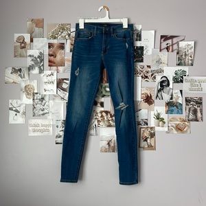 Dark blue Aeropostale skinny jeans